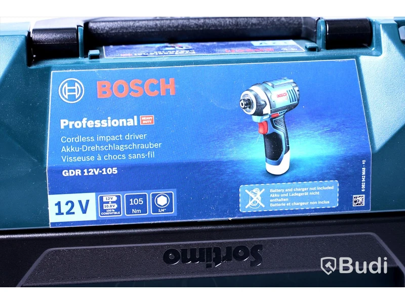 Slagskruvdragare - BOSCH GDR 12V-105. Nypris ca 1500 kr. Ny, Obruten förpackning.