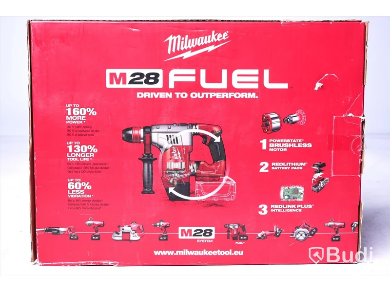 Kombihammare - Milwaukee M28 CHPX-0 utan batteri och laddare. Nypris ca 6500 kr. Ny, Obruten förpackning.
