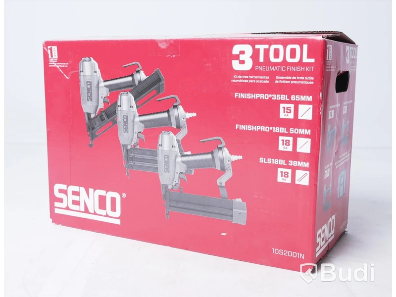 Verktygspaket - Senco 3 Tool Kit med FIP18, SLS18, FIP35BL samt väska. Nypris ca 2800 kr. Ny.