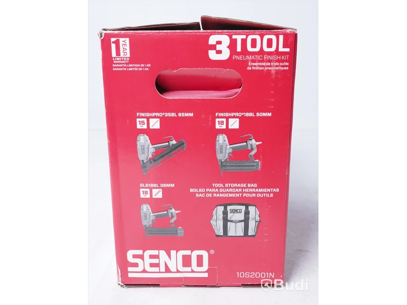 Verktygspaket - Senco 3 Tool Kit med FIP18, SLS18, FIP35BL samt väska. Nypris ca 2800 kr. Ny.