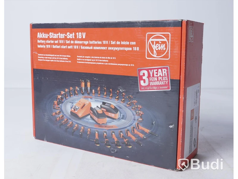 Verktygsbatteri set - Fein Akku Starter Set. Nypris ca 2500 kr. Ny, Obruten förpackning.
