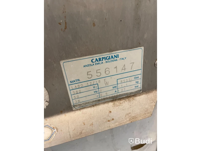 Glassmaskin Carpigiani LABO 12 18E, 44x53x178 cm