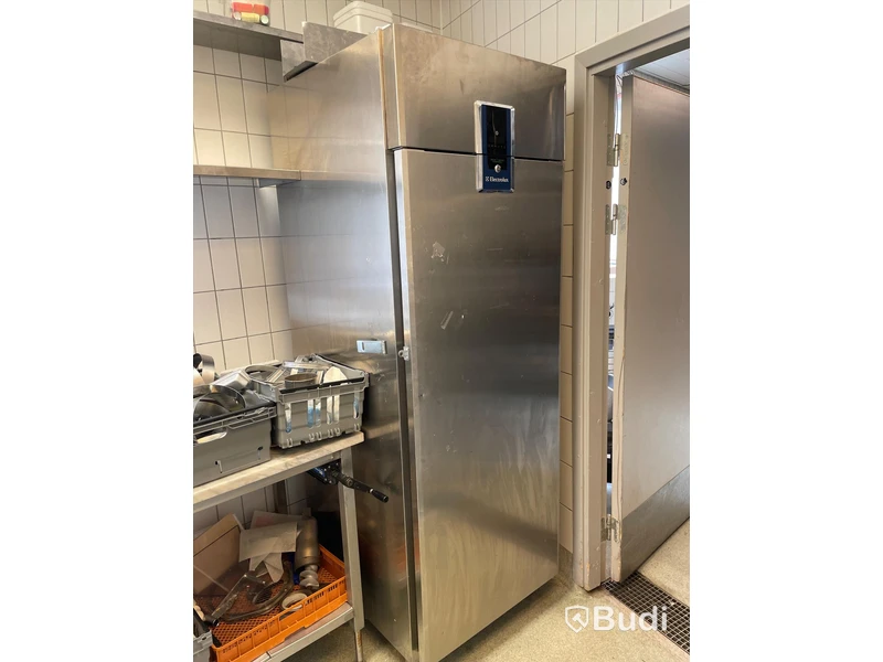 Kylskåp Electrolux fullhöjd, rostfritt, 70x83x204 cm