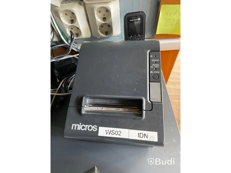 Kassasystem Micros Oracle ink kvittoskrivare