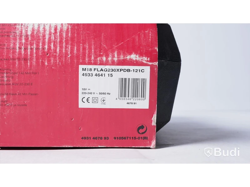 Vinkelslip - Milwaukee M18 FLAG230XPDB-121C. Nypris ca 9400 kr. Ny, Obruten förpackning.