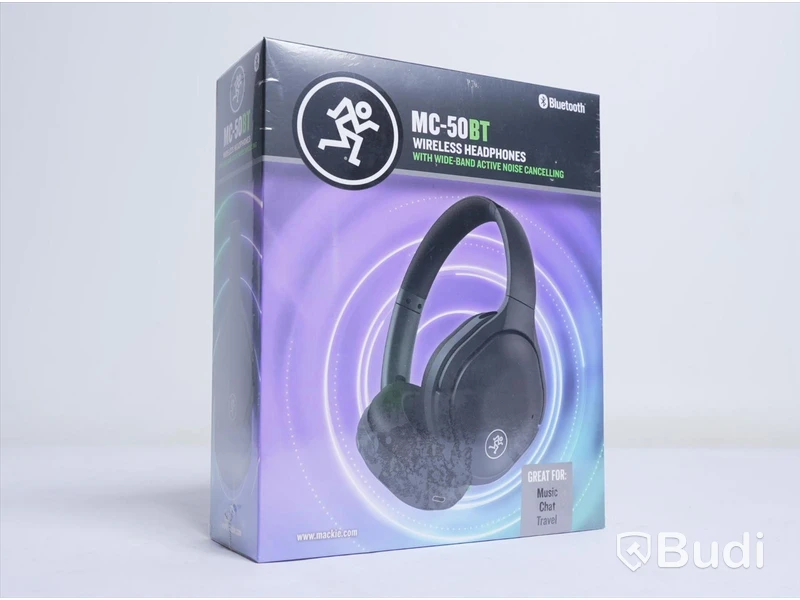 Trådlösa hörlurar - Mackie MC-50BT Wireless Headphones. Ny, obruten förpackning.