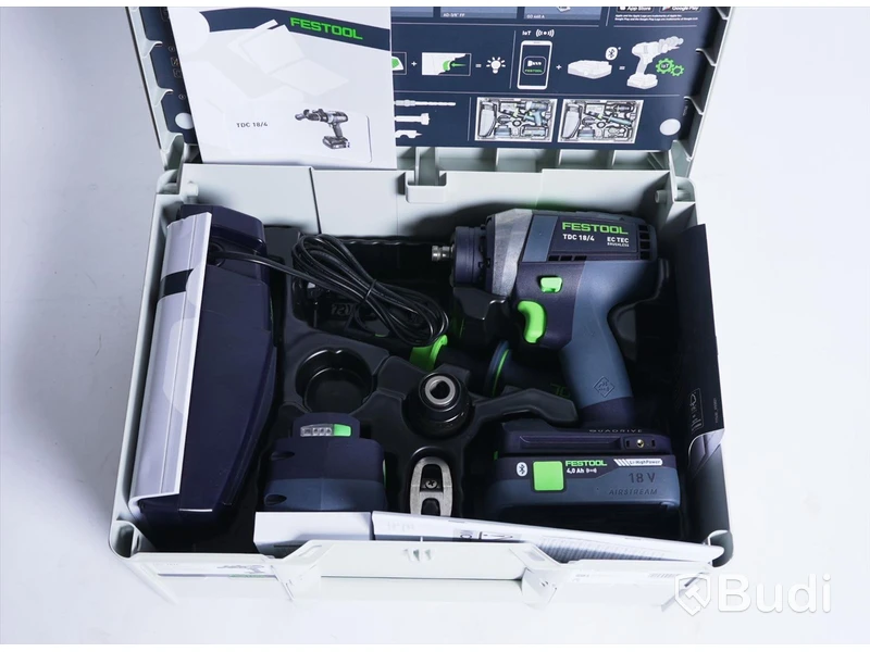 Skruvdragare - Festool Quadrive TDC 18/4 I-Plus Set. Nypris ca 7000 kr. Ny.