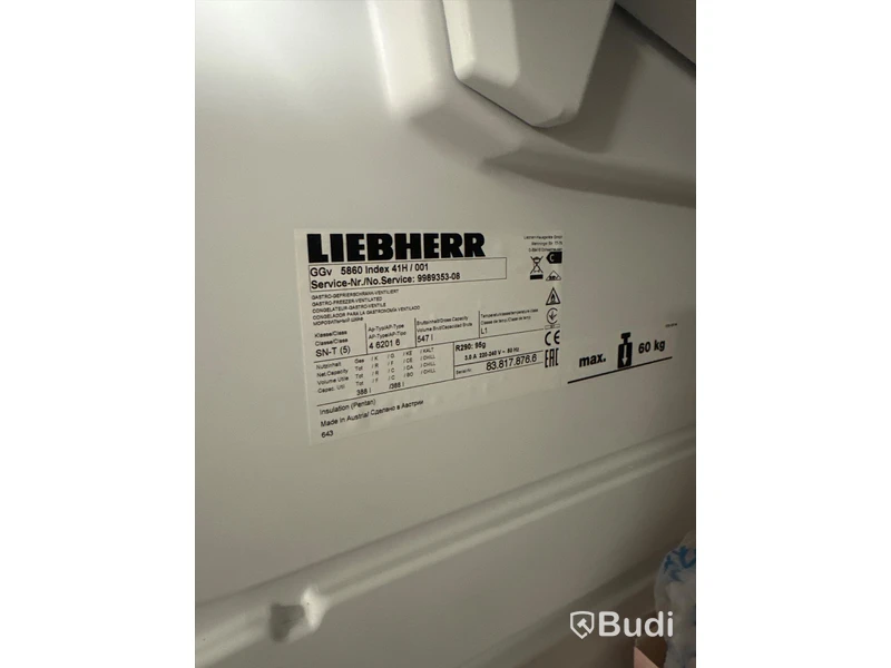 Liebherr Frys fullhöjd