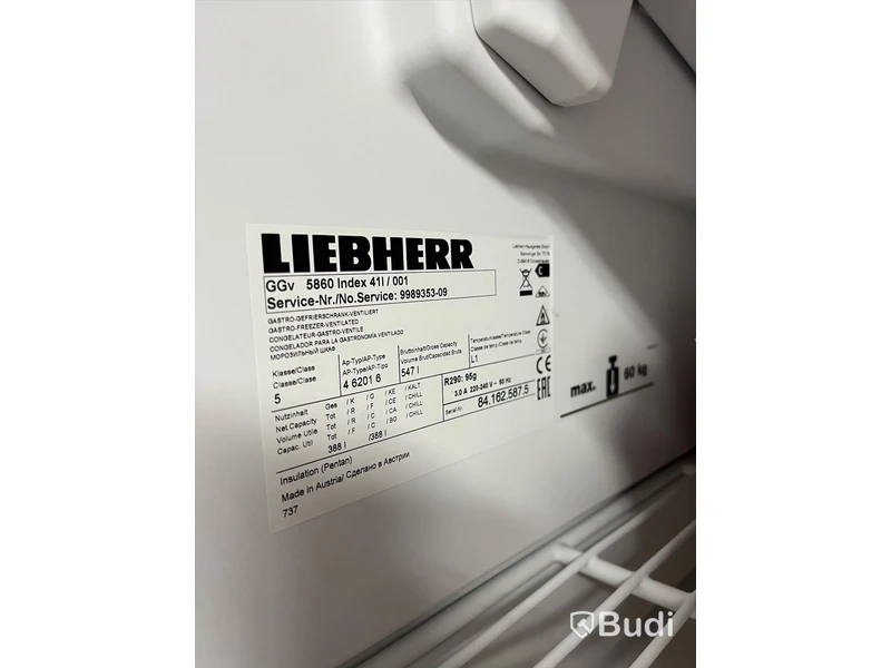 Frys Liebherr Profiline, GGV5860 Index 41/001, rostfri, höjd 200 cm, från år 2017