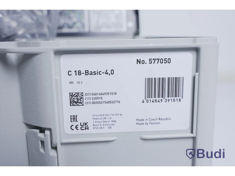 Skruvdragare - FESTOOL C 18 Basic-4.0. Ny.