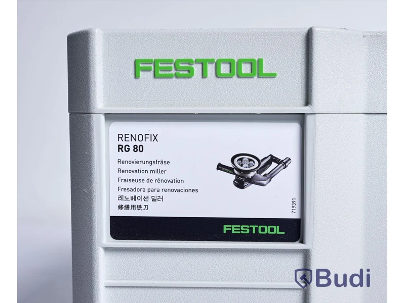 Renoveringsfräs - Festool RG 80 E-Plus RENOFIX. Ny.
