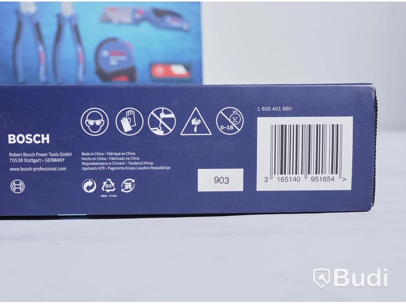 3st verktygssatser - Bosch Professional 16 pieces Hand Tool Set. Ny, Obruten förpackning.