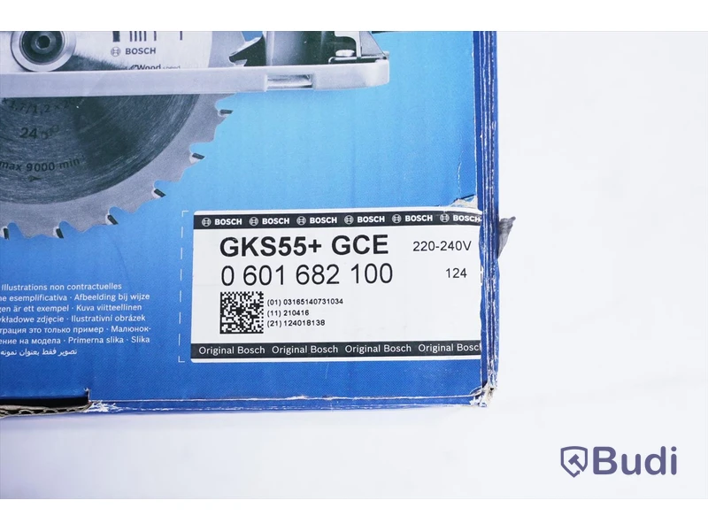 Cirkelsåg - Bosch GKS 55+ GCE. Ny. OBS! delar kan saknas