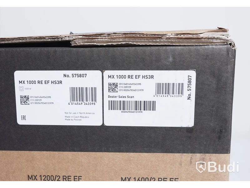 Omrörare - Festool MX 1000 RE EF HS3R. Ny, Obruten förpackning.