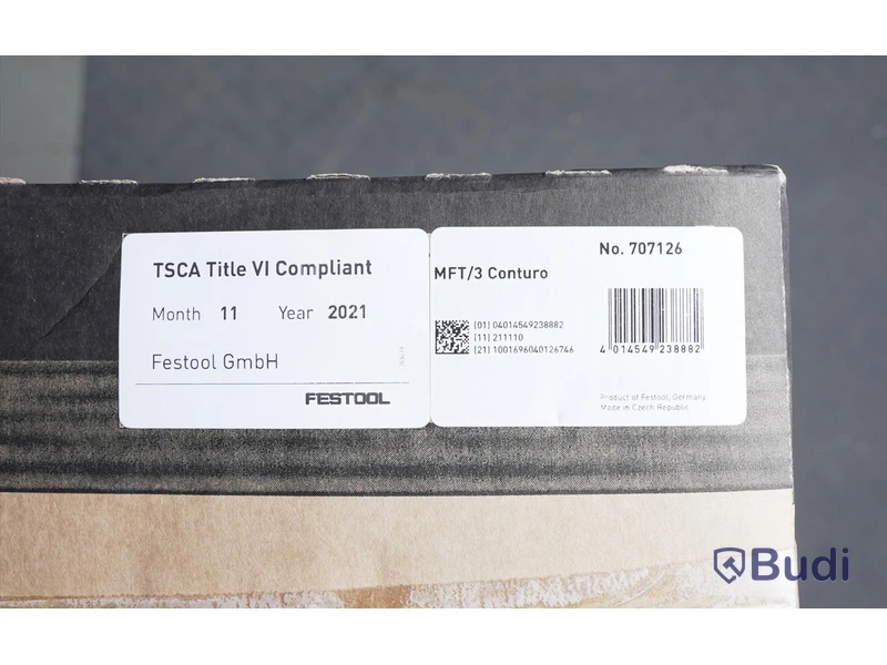 Arbetsbänk - Festool MFT/3 Conturo. Ny, Obruten förpackning.