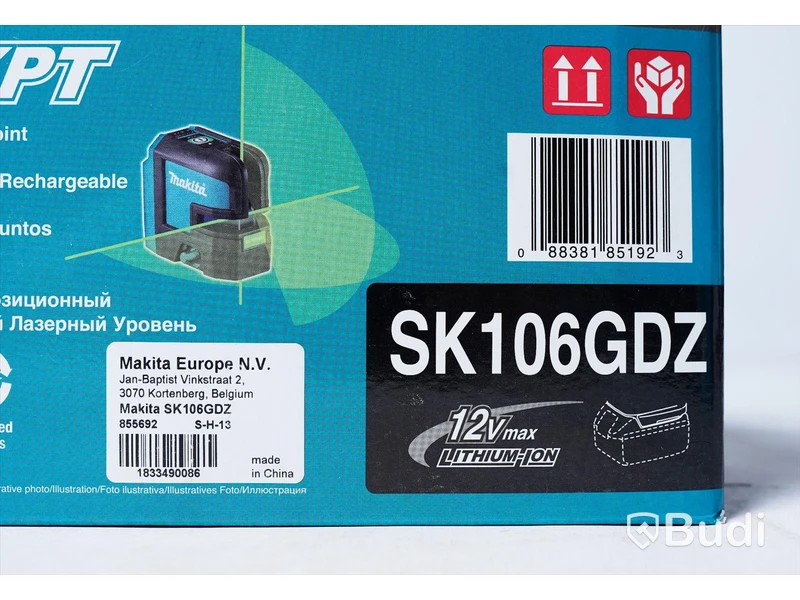 Korslaser - Makita SK106GDZ. Ny.