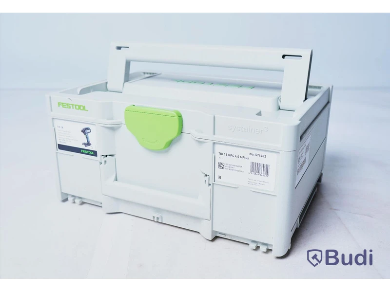 Slagskruvdragare - Festool TID 18 HPC 4,0 l-Plus. Ny. OBS! del saknas