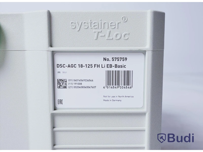 Diamantkap - Festool DSC-AGC 18-125 FH EB-Basic