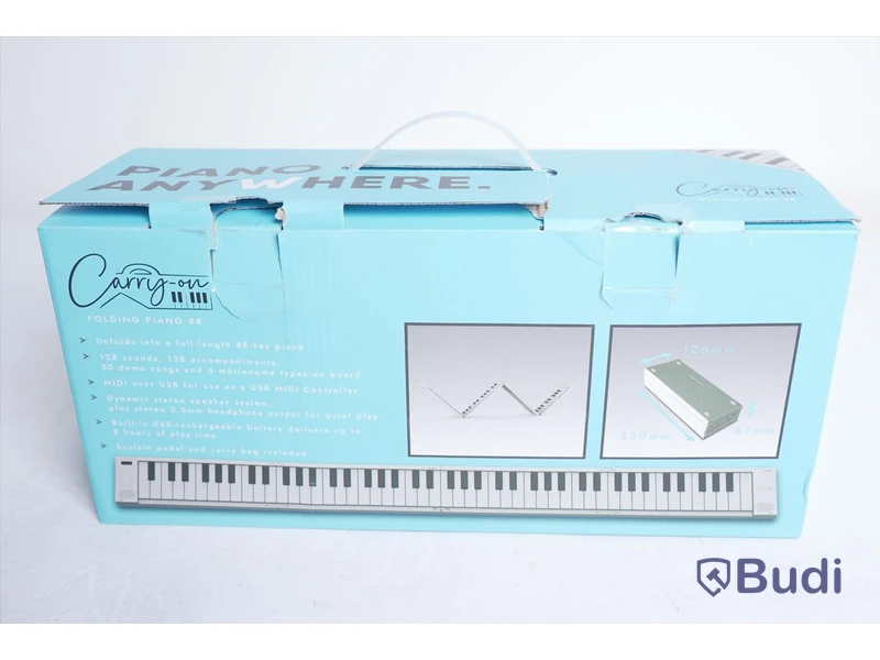 Keyboard - Carry On Folding Piano 88. Nypris ca 1.300 kr