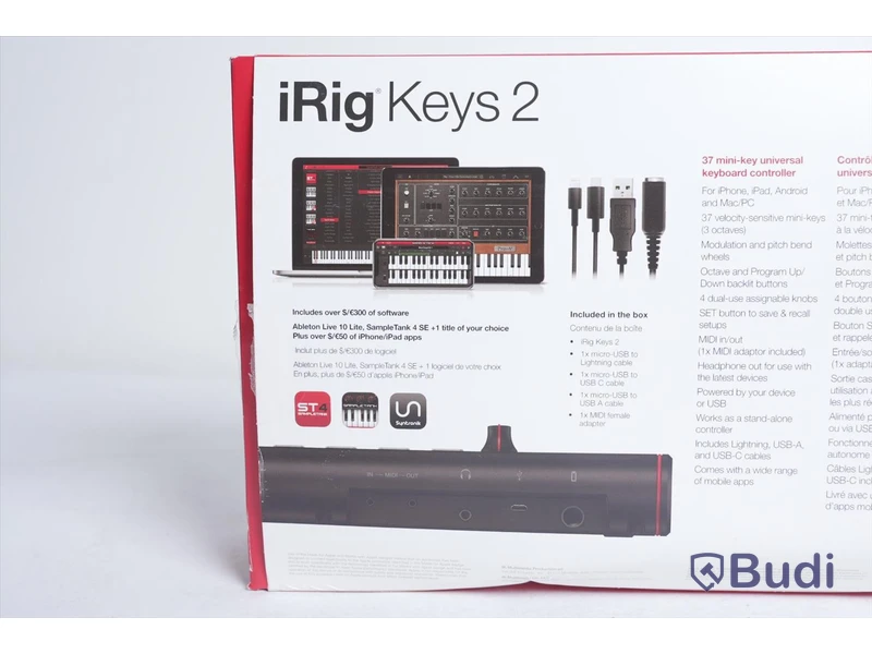 Keyboard - IK Multimedia iRig Keys 2. Nypris ca 1.200kr