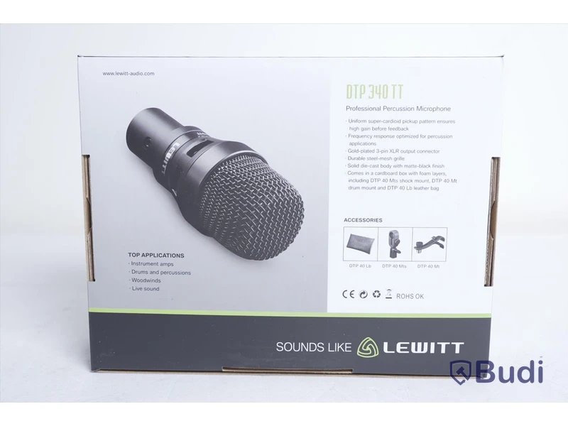 Mikrofon - Lewitt DPT 340 TT. Nypris ca 1.000 kr