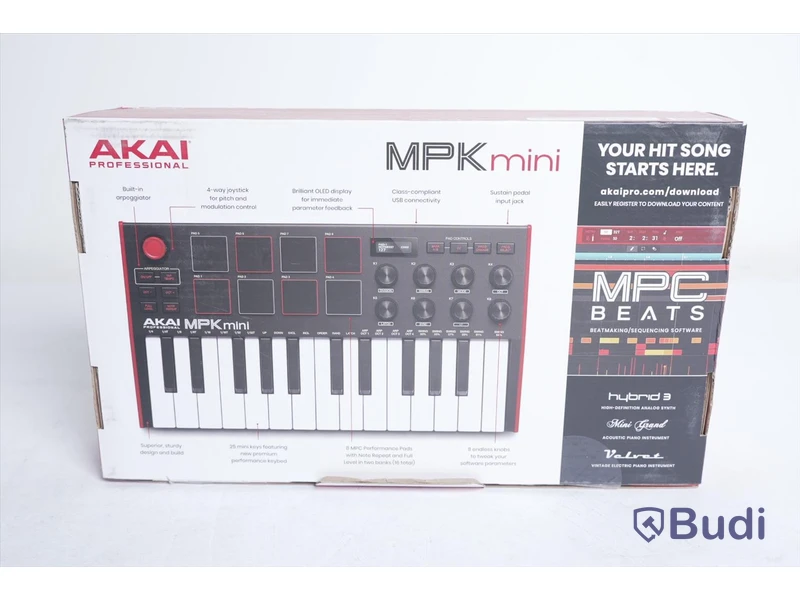 Keyboard - Akai MPK Mini. Nypris ca 1.000 kr