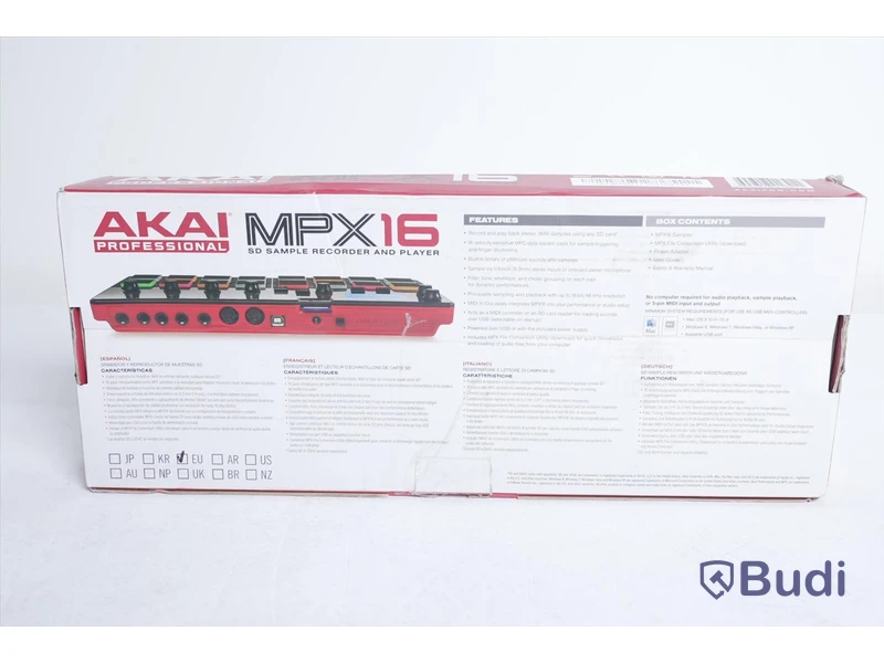 Sample Recorder - Akai MPX16. Defekt!