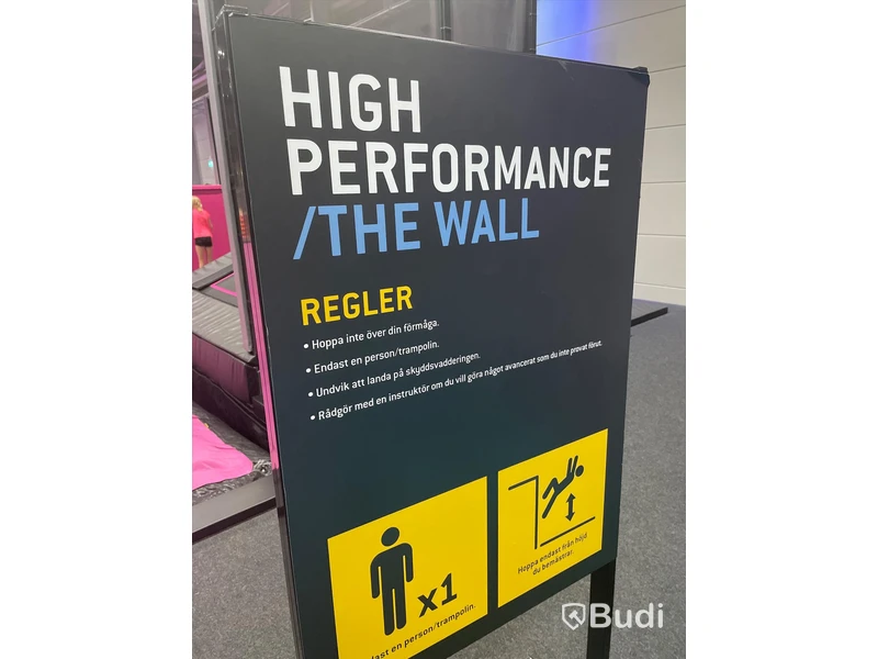 High Performance-delen 15x12 m, 180 kvm
