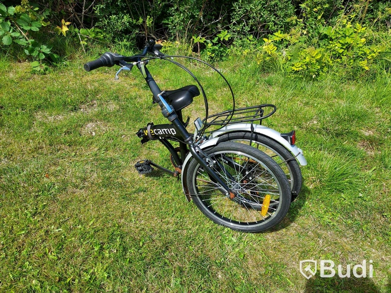 WeCamp ihopfällbar cykel 6-växlad för camping, båt etc