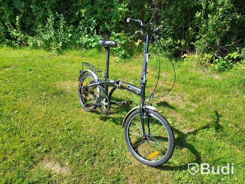 WeCamp ihopfällbar cykel 6-växlad för camping, båt etc