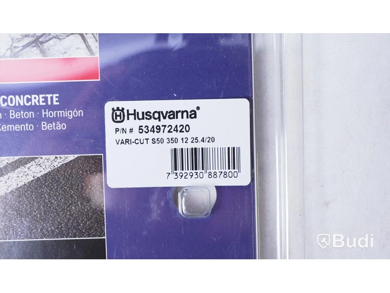 Kapskiva - Husqvarna VARI-CUT S50 diamantkapskiva. Nypris ca 2000kr. Ny, Obruten förpackning.