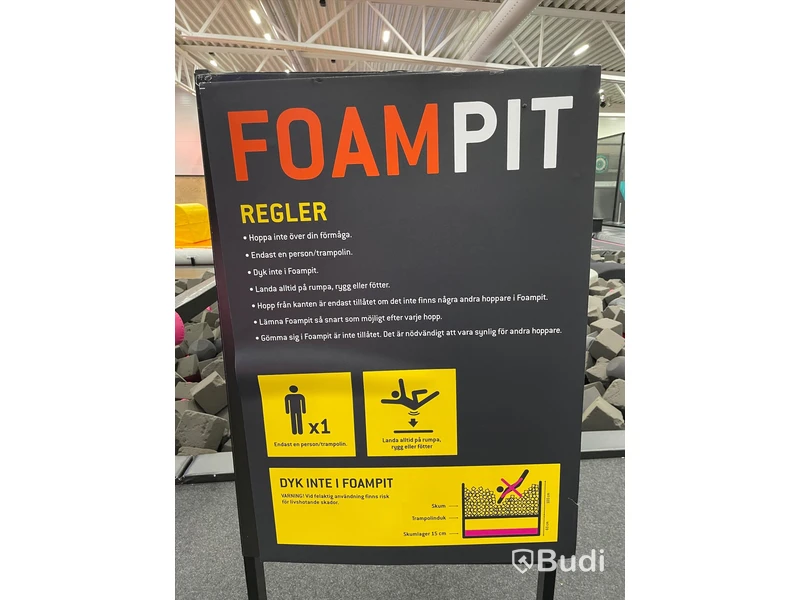 Foam Pit 158 kvm