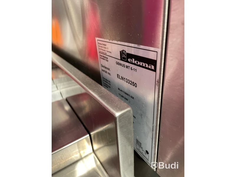 Varmluftsugn - Eloma Genius MT 6-11. Inkl. underbänk