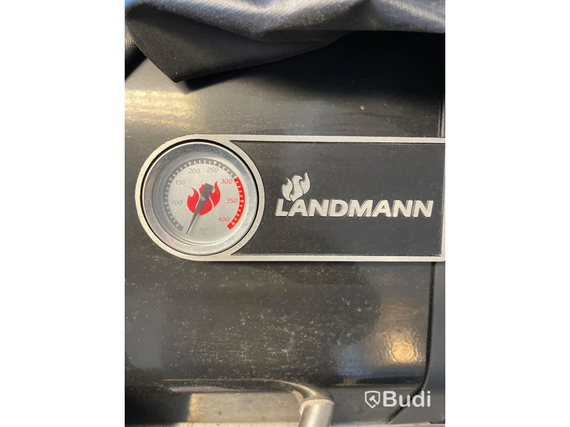 Gasolgrill Landman Triton med gasoltub och väderskydd