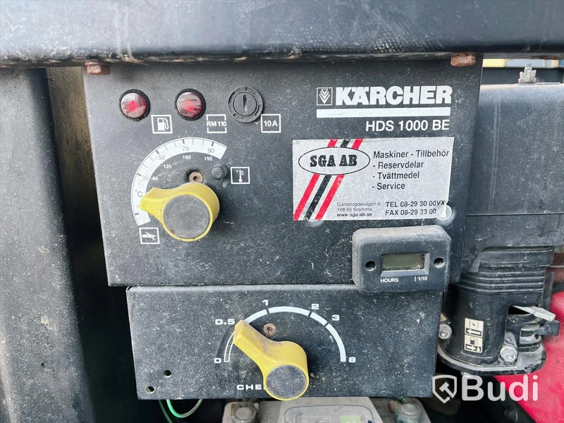 Mobil högtryckstvätt Kärcher HDS1000BE BÅLSTA-SLÄPET 31336 | 2001