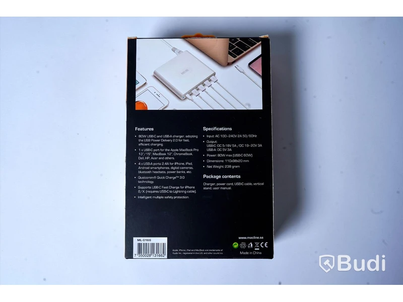Multiladdare 2st - MACLINE,