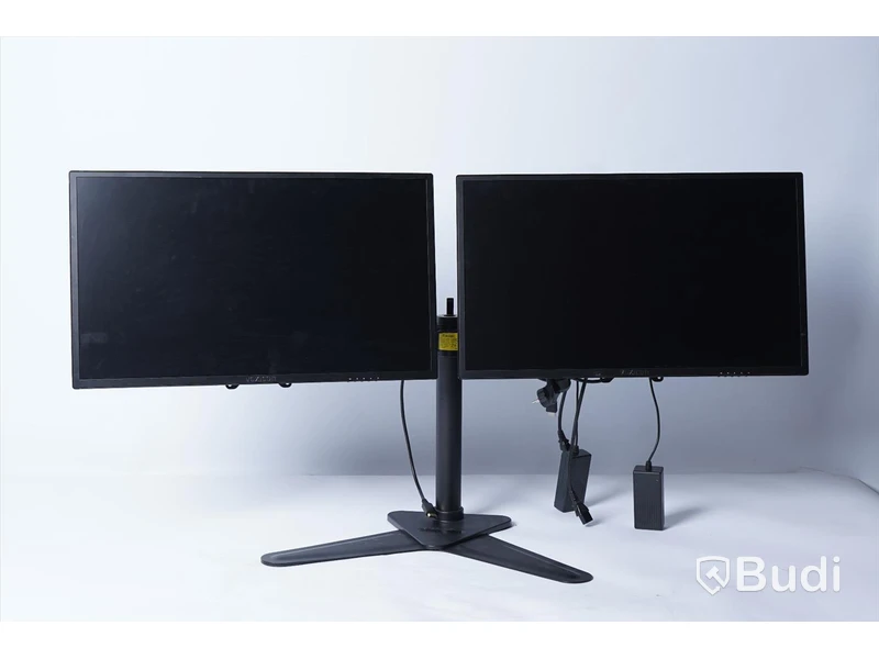 2st VOXICON 24" FHD skärmar med ställning.