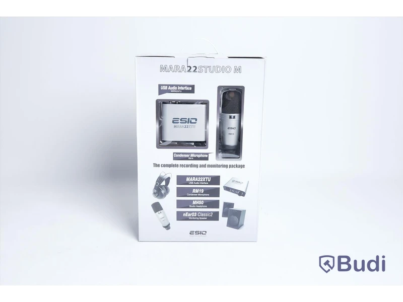 Inspelningskit - ESIO Mara 22 Studio M Recording Pack. Nypris ca 2000 kr. Ny.