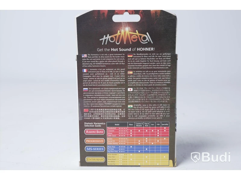 Munspel - Hohner Hot Metal Value Pack (C,G,A). Ny
