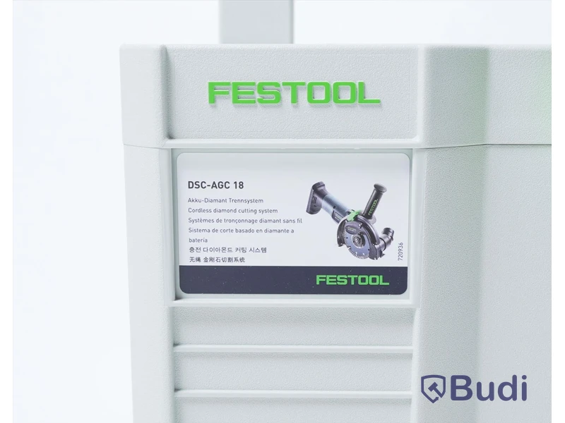 Diamantkap - Festool DSC-AGC 18-125 FH EB-Basic. Ny.