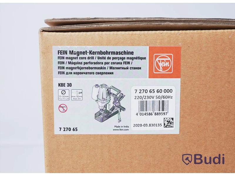 Magnetborrmaskin, kärnborrmaskin - Fein KBE 30. Ny.