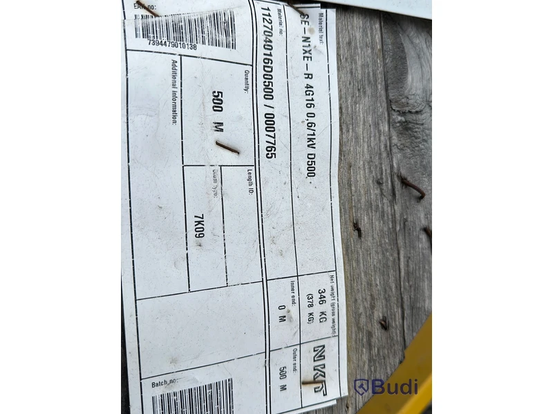 Rulle kabel +51meter, kopparkabel