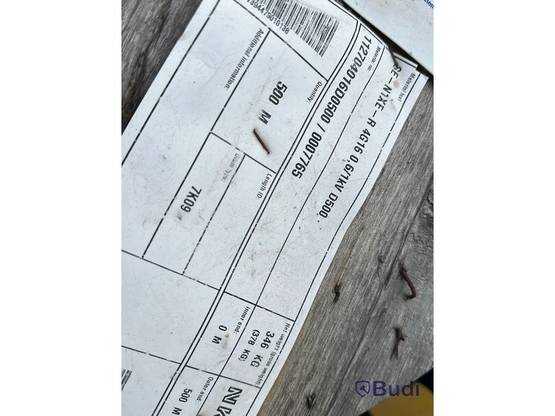 Rulle kabel +51meter, kopparkabel