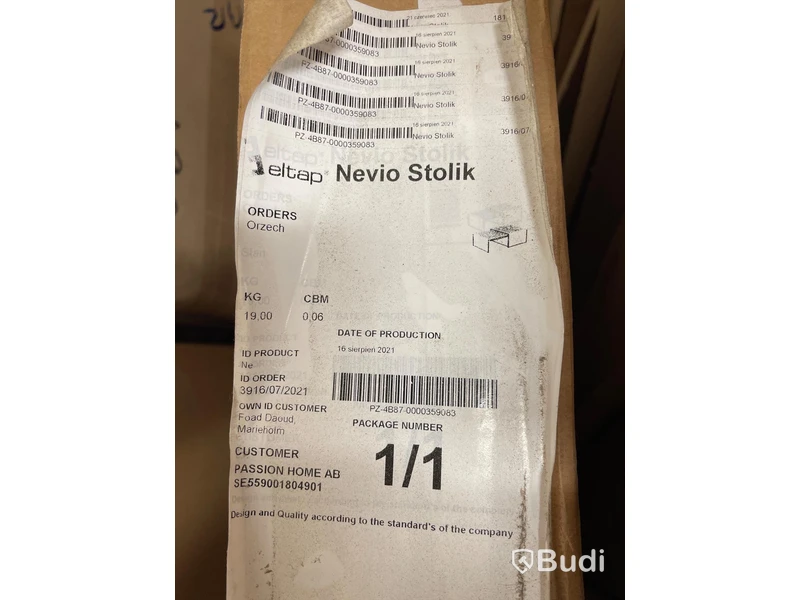 Nevio 129 Stoli bord Nypris: 2490 kr