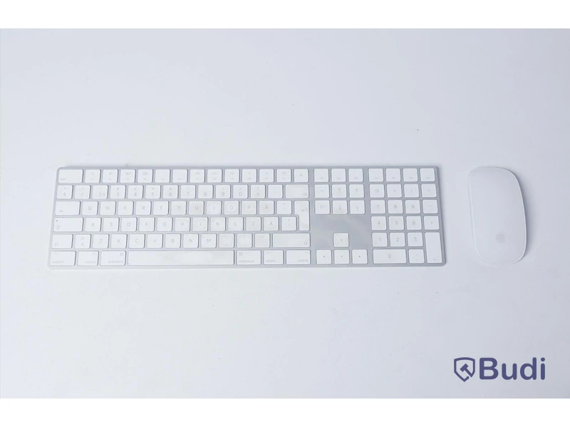 Tangentbord samt mus - Apple A1843 Magic Keyboard samt A1657 Magic Mouse