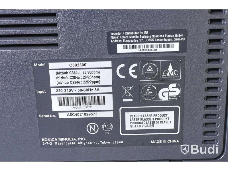 Skrivare - KONICA MINOLTA, Bizhub C244e