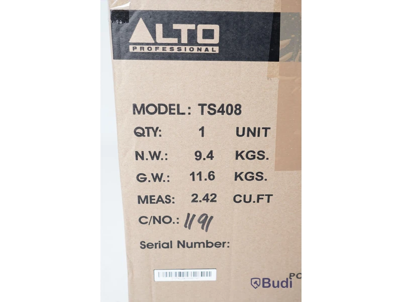 Högtalare - Alto TS408. Nypris ca 4000kr
