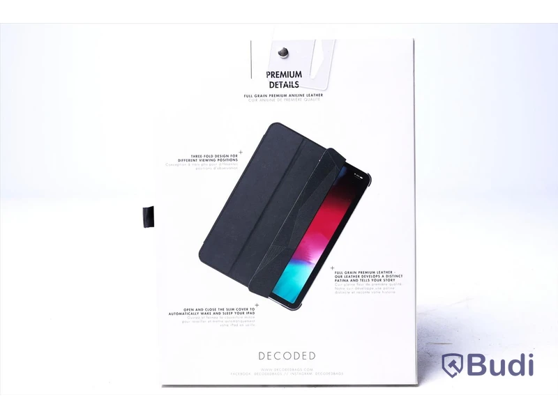 Fodral till iPad 3st - Slim Cover Black Decoded. Ny, Obruten förpackning.