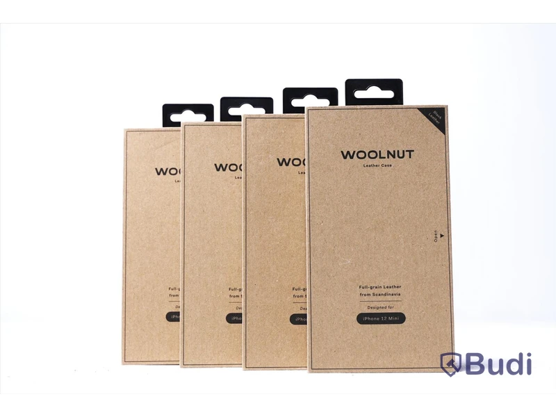 Skydd till iPhone 4st - Woolnut Leather Case for iPhone 12 mini. Ny, Obruten förpackning.