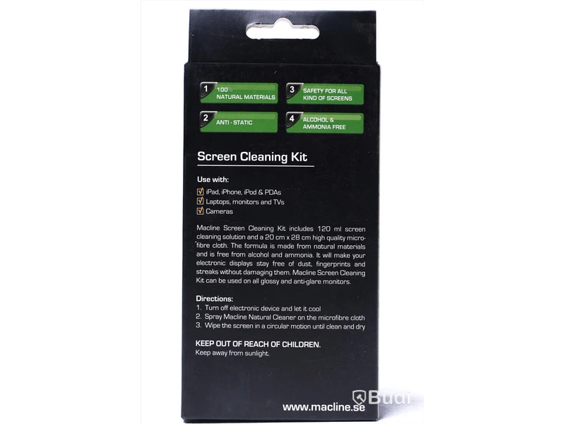 Rengöringskit för skärmar 10st - MacLine Screen Cleaning Kit